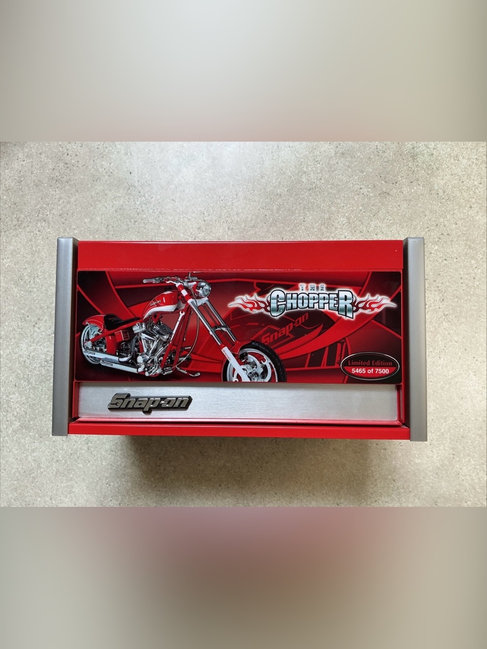 Snap-on The Chopper Limited Edition Toolbox Plaque - Red 5465/7500